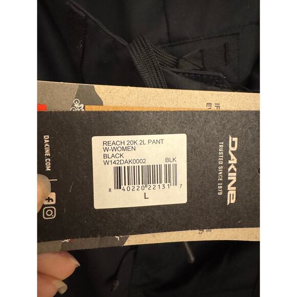 DAKINE Reach 20K 2L Snow Pants – Women’s Medium – Gray – NWT with RECCO - Picture 7 of 14